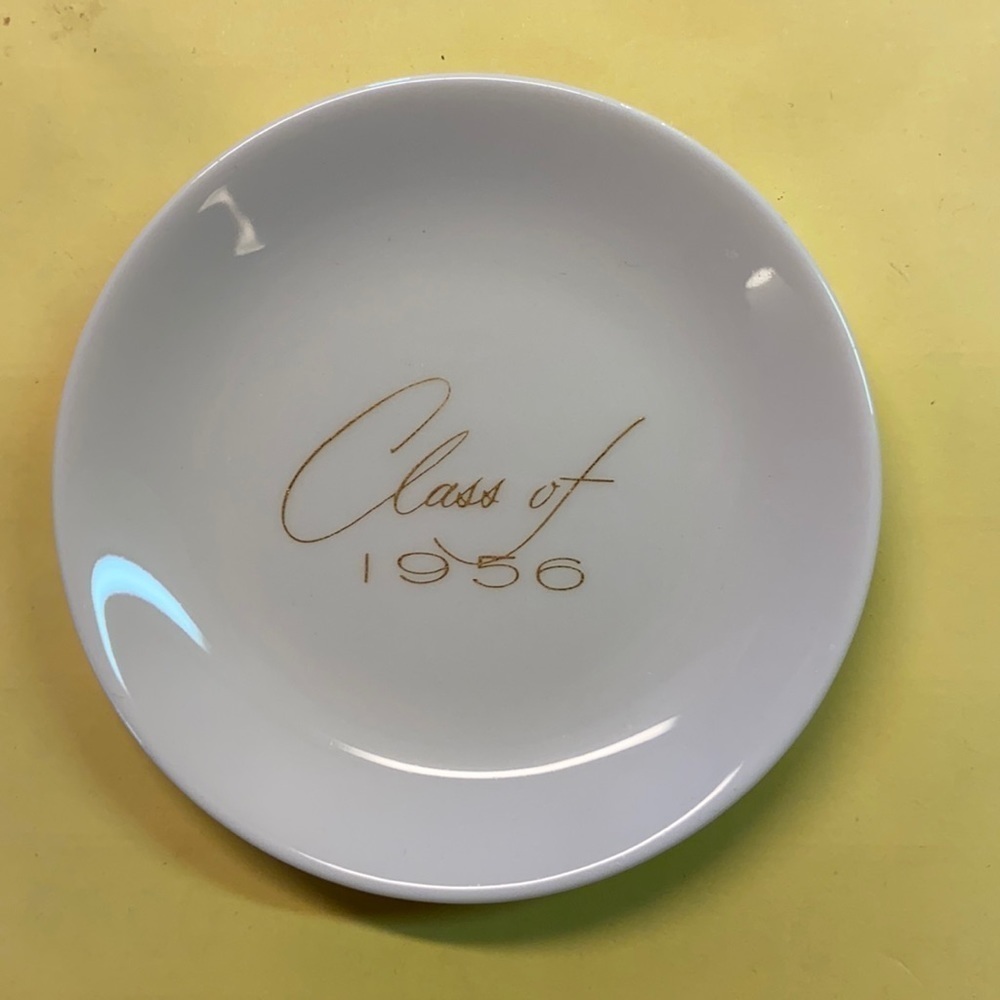 “Class Of 1956” Souvenir Plate Castleton C…